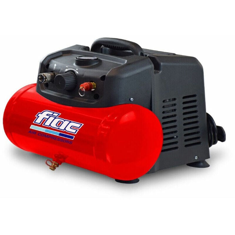 foto del prodotto compressore d aria portatile cuby 6 1100 serbatoio 6lt 1,5hp 1,1kw 230v 50 fiac