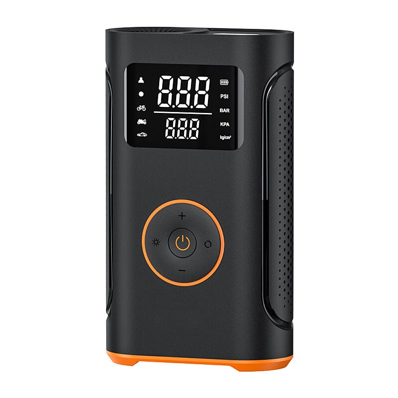 foto del prodotto compressore d aria portatile per gonfiaggio pneumatici, 160 psi, gonfiaggio 3 volte pi veloce, pompa elettrica, spegnimento automatico, pompa per