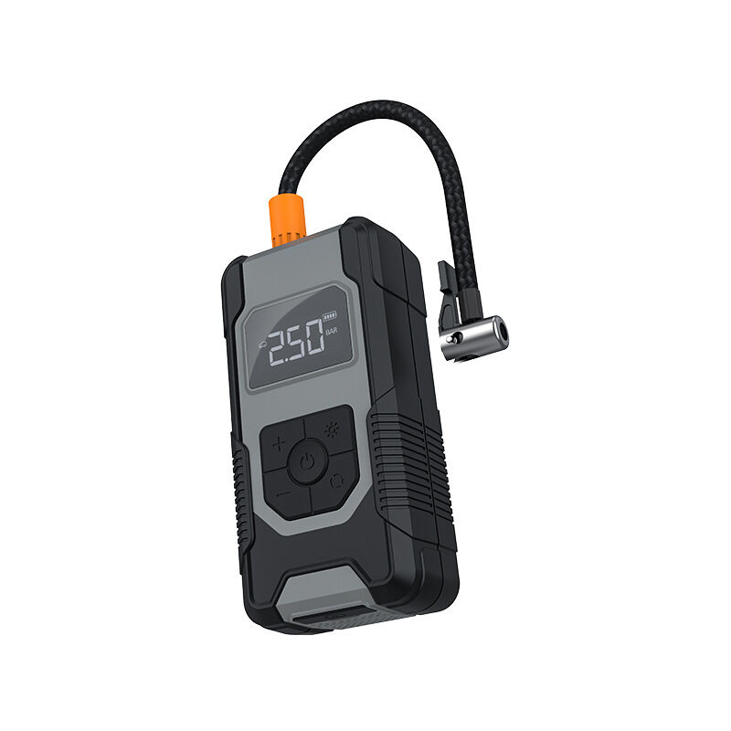 foto del prodotto compressore d aria portatile per gonfiaggio pneumatici da 150 psi, pompa elettrica portatile per pneumatici per auto senza fili, pompa per pneumatici
