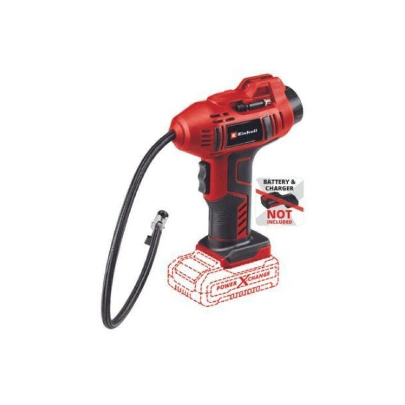 foto del prodotto compressore einhell per auto a batteria power x change 2071010