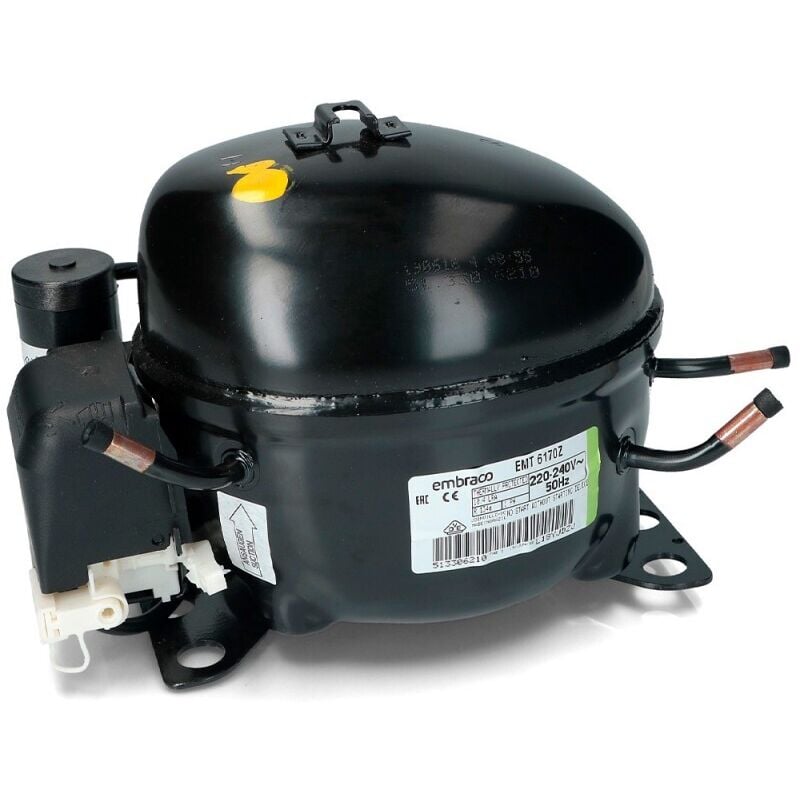 foto del prodotto compressore emprace nek emt6170z r134a 220v 1 4cv alta temperatura 7,7 cm3