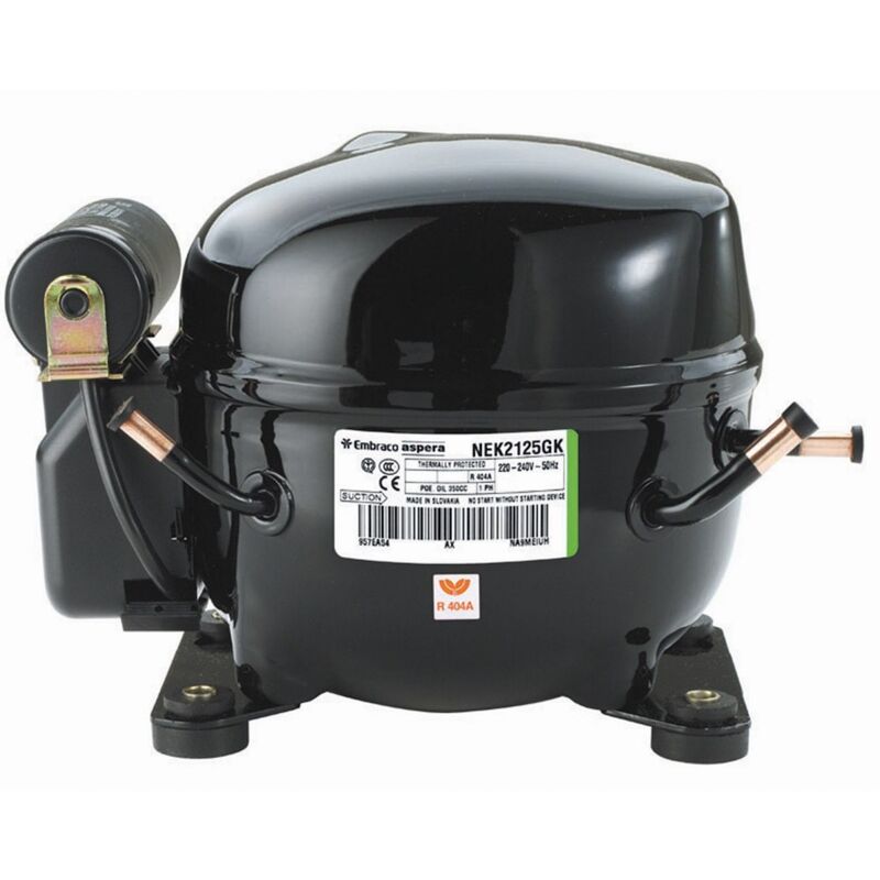 foto del prodotto compressore emprace neu nek6212z r134a 240v 1 2cv alta temperatura 14,3 cm3