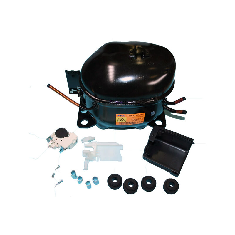 foto del prodotto compressore frigorifero acc 1 4 205 watt gas r134a scatolato