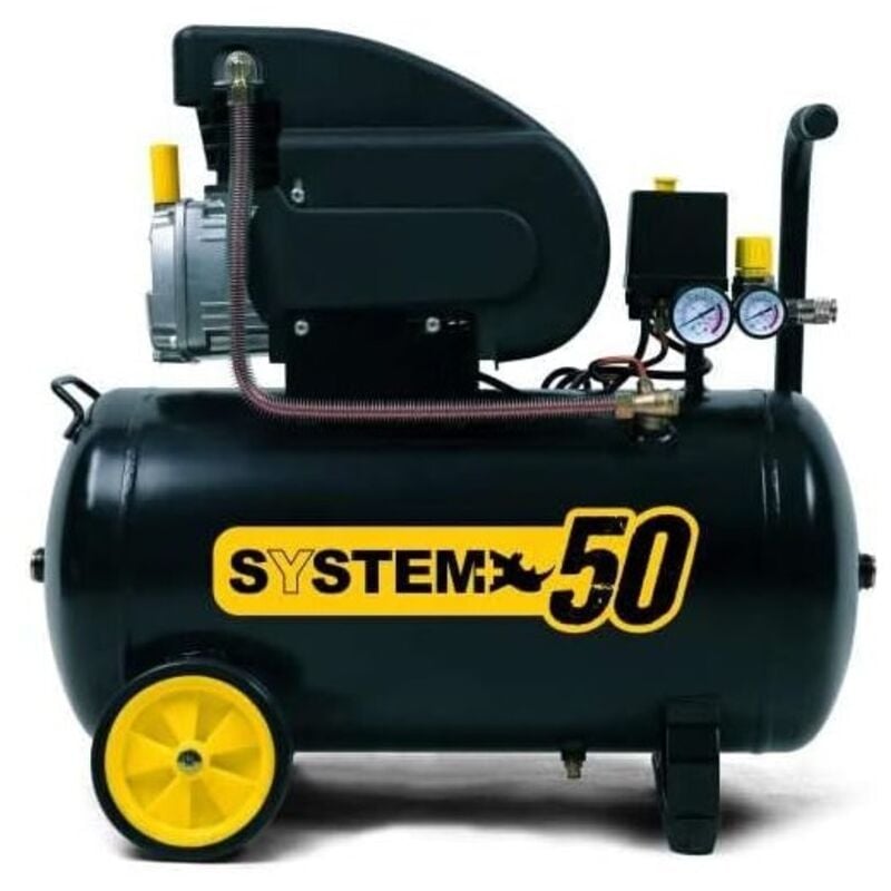 foto del prodotto compressore lubrificato ad olio da 50lt - sistem