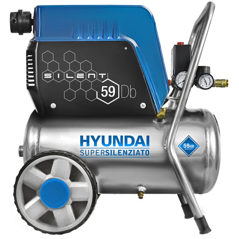 foto del prodotto compressore oil free carenato 24l 1hp