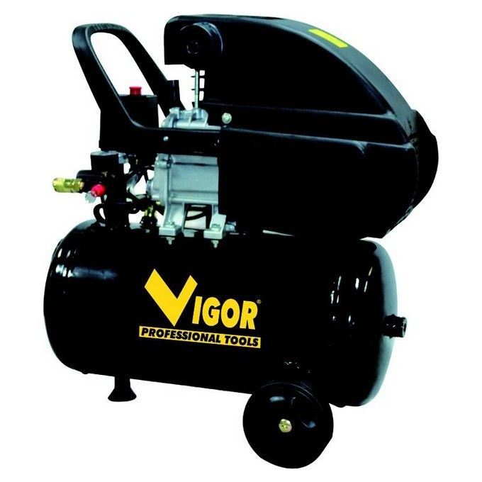 foto del prodotto compressori vigor 220v vca-24l 1cil-dir 2hp lt. 24