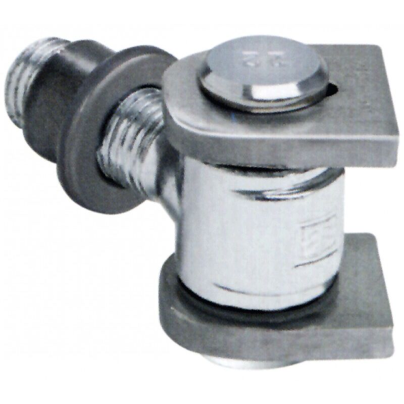 foto del prodotto comunello cardine a saldare in acciaio zincato per cancelli misura 22 mm fc 135 1 pz