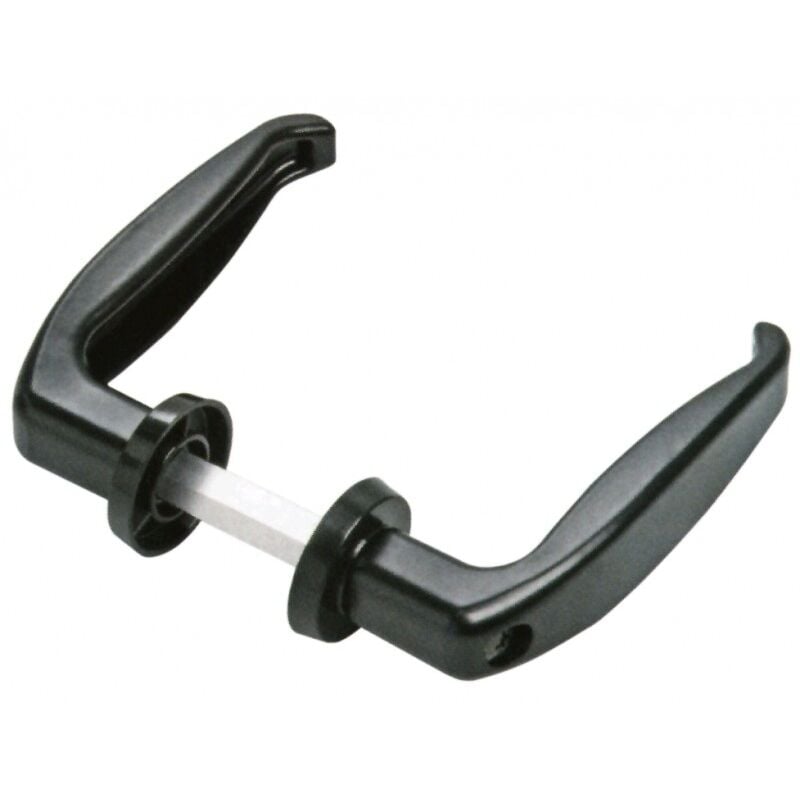 foto del prodotto comunello maniglia per in infissi in alluminio finitura nera misura 25 35 mm fc 210 1 cp