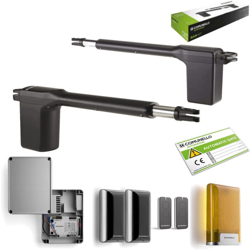 foto del prodotto comunello ram 220 kit 24v cancello battente made in italy gkrm220hlb900