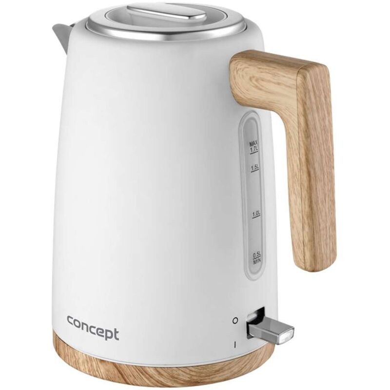 foto del prodotto concept bollitore elettrico, volume 1,7 l, 2200 w, bianco rk3315
