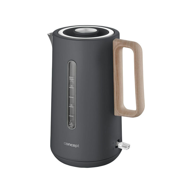 foto del prodotto concept bollitore rk3370 grigio acciaio inossidabile 1850 2200 w 1,7 l