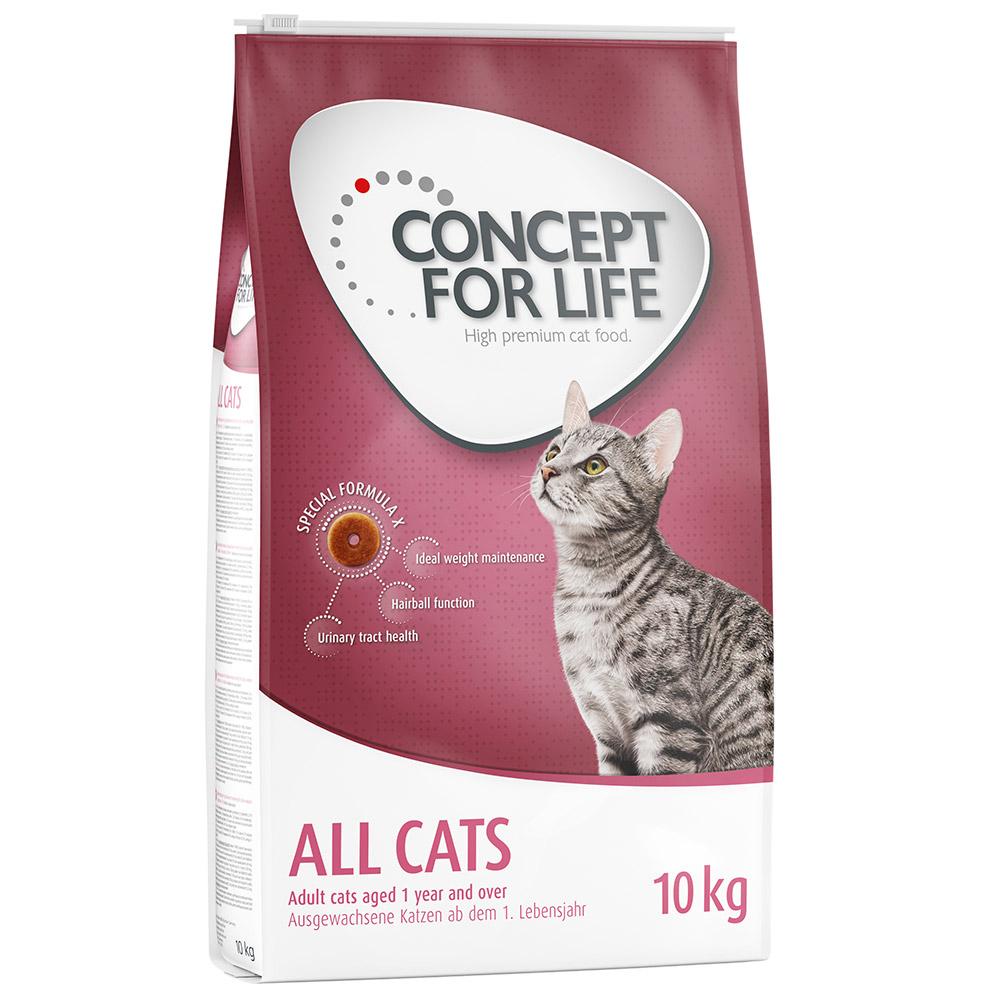 foto del prodotto concept for life all cats ricetta migliorata 10 kg
