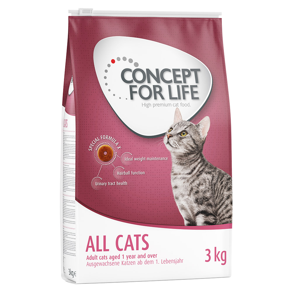 foto del prodotto concept for life all cats ricetta migliorata 3 kg