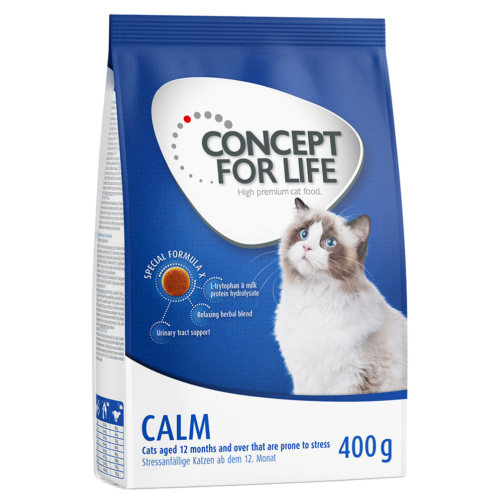 foto del prodotto concept for life calm crocchette per gatto 400 g