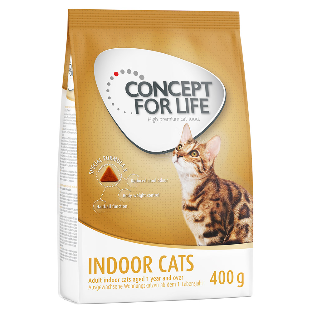 foto del prodotto concept for life indoor cats ricetta migliorata 400 g