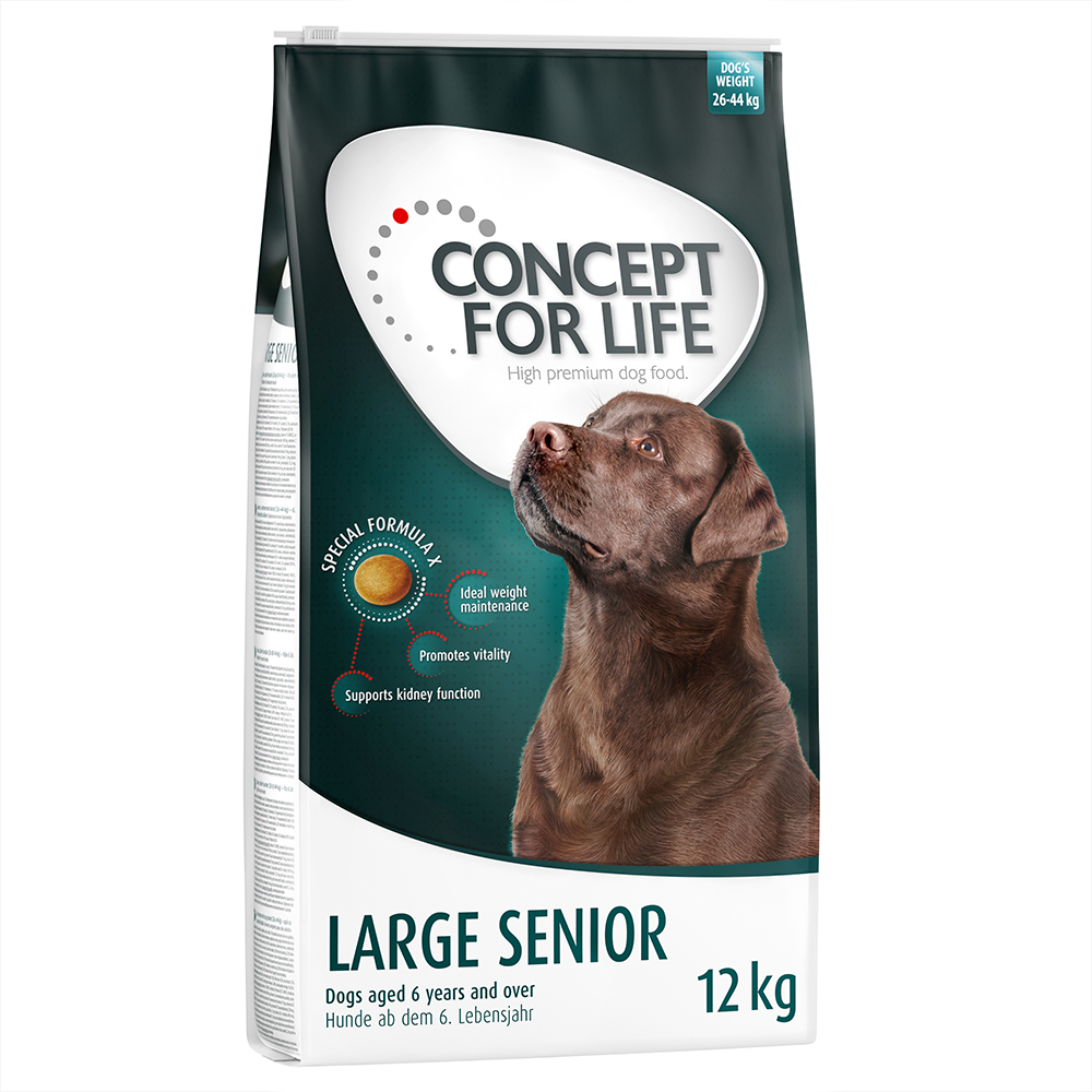 foto del prodotto concept for life large senior - 12 kg