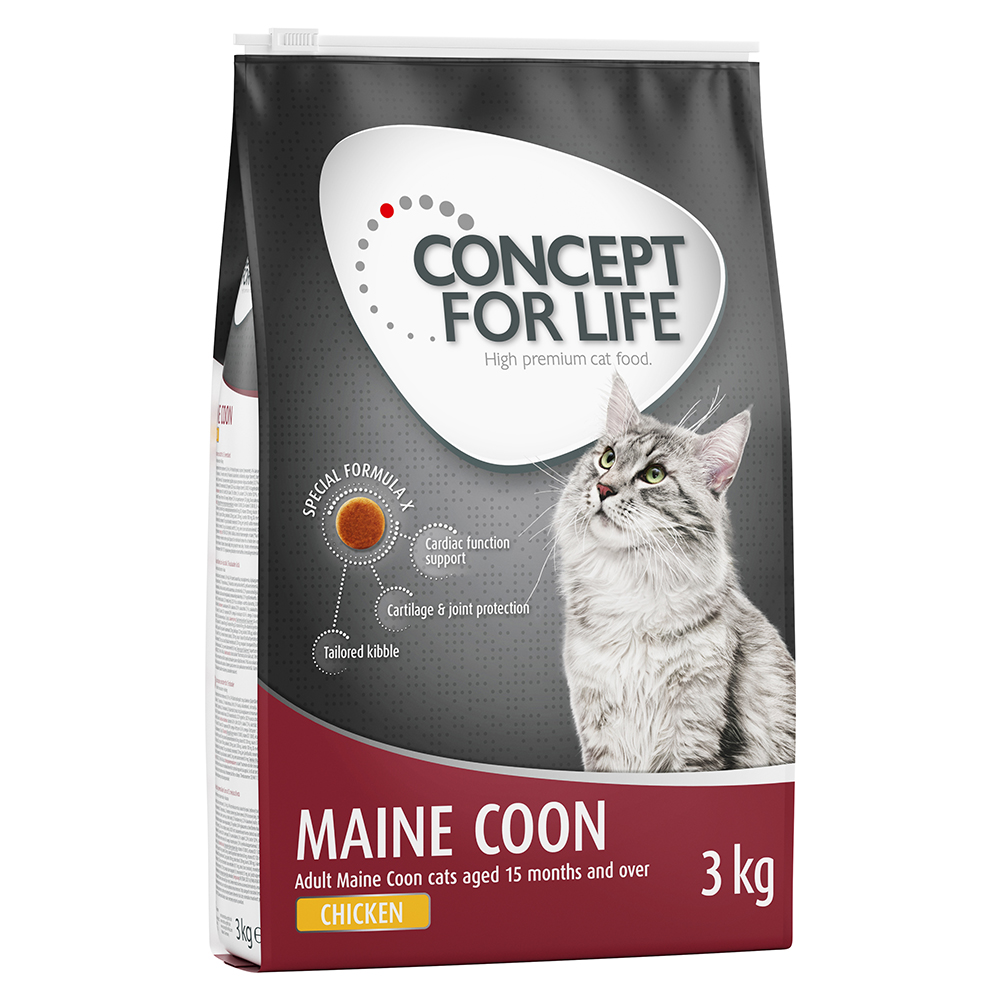foto del prodotto concept for life maine coon adult ricetta migliorata 3 kg