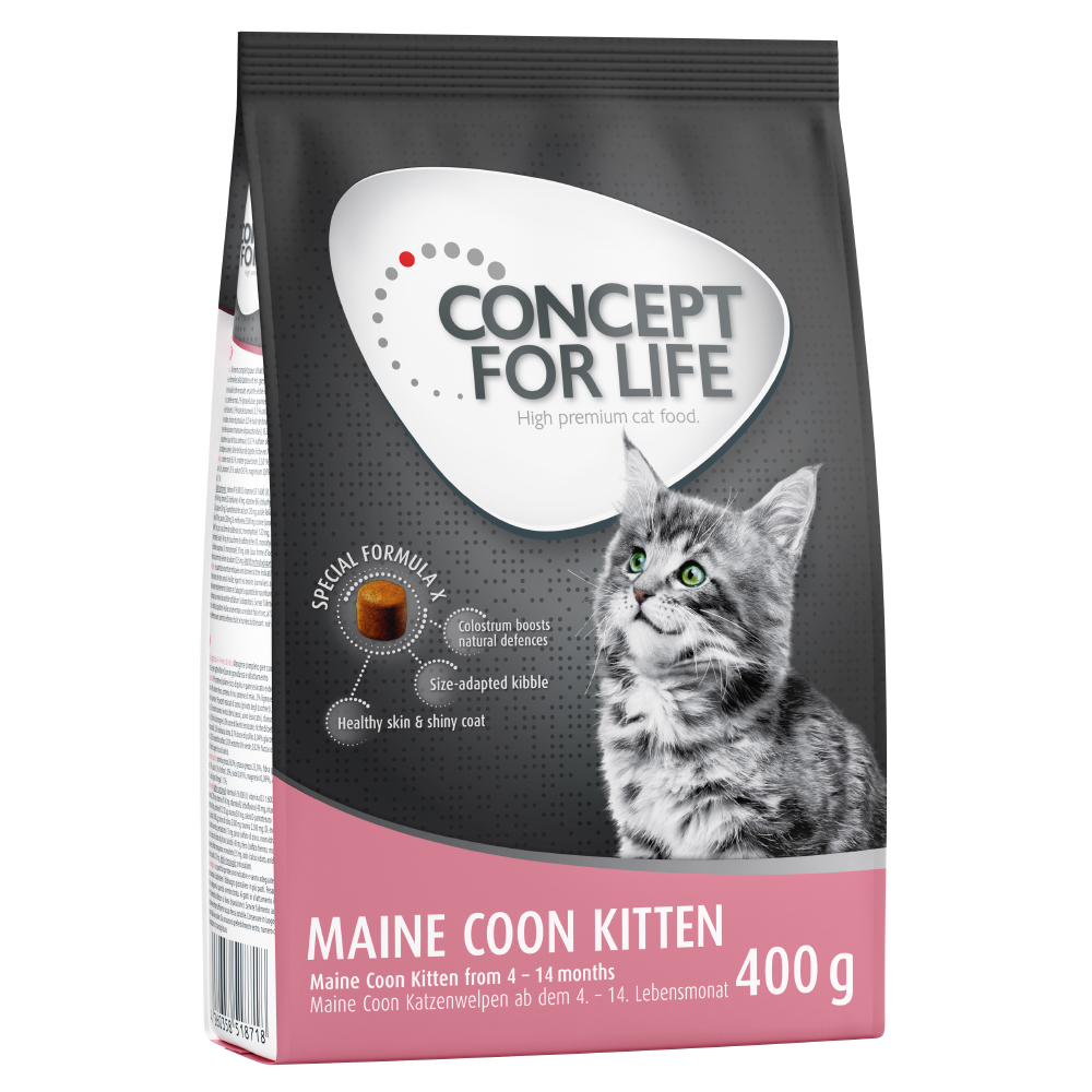 foto del prodotto concept for life maine coon kitten ricetta migliorata 400 g