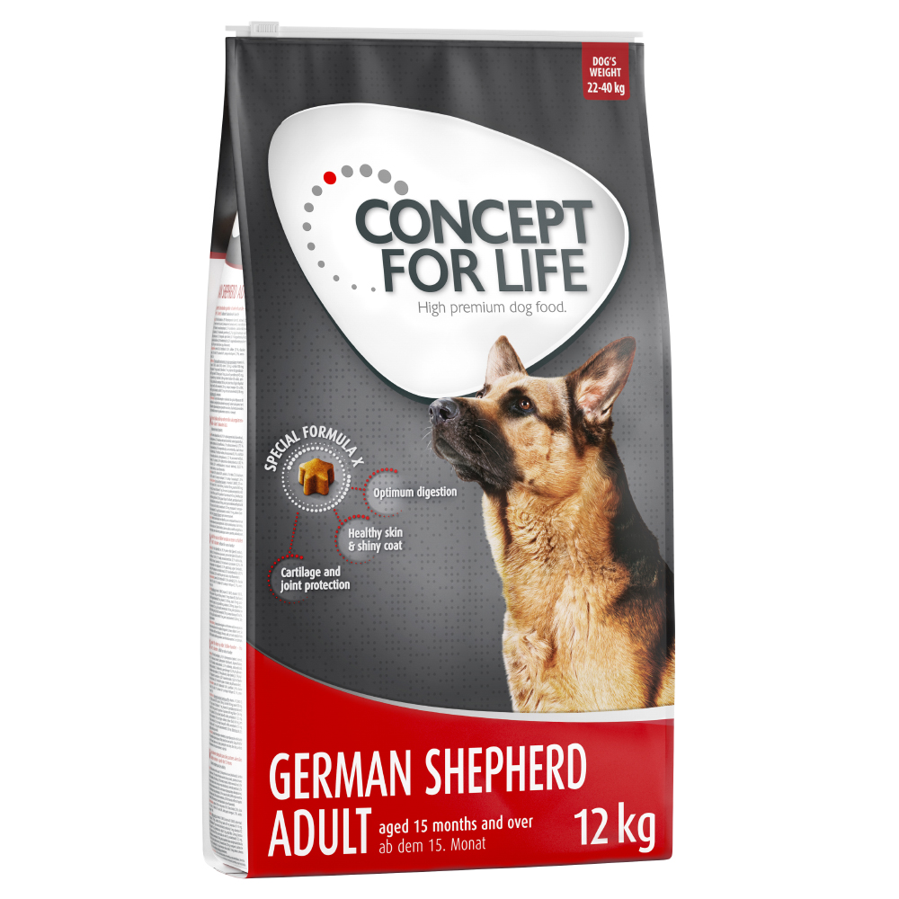foto del prodotto concept for life pastore tedesco adult crocchette per cani 12 kg