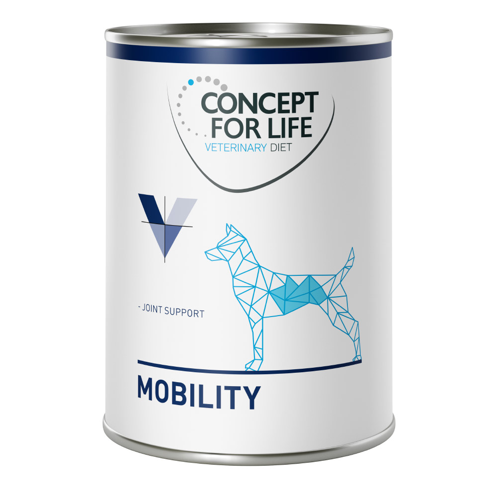 foto del prodotto concept for life veterinary diet mobility alimento umido per cani 6 x 400 g
