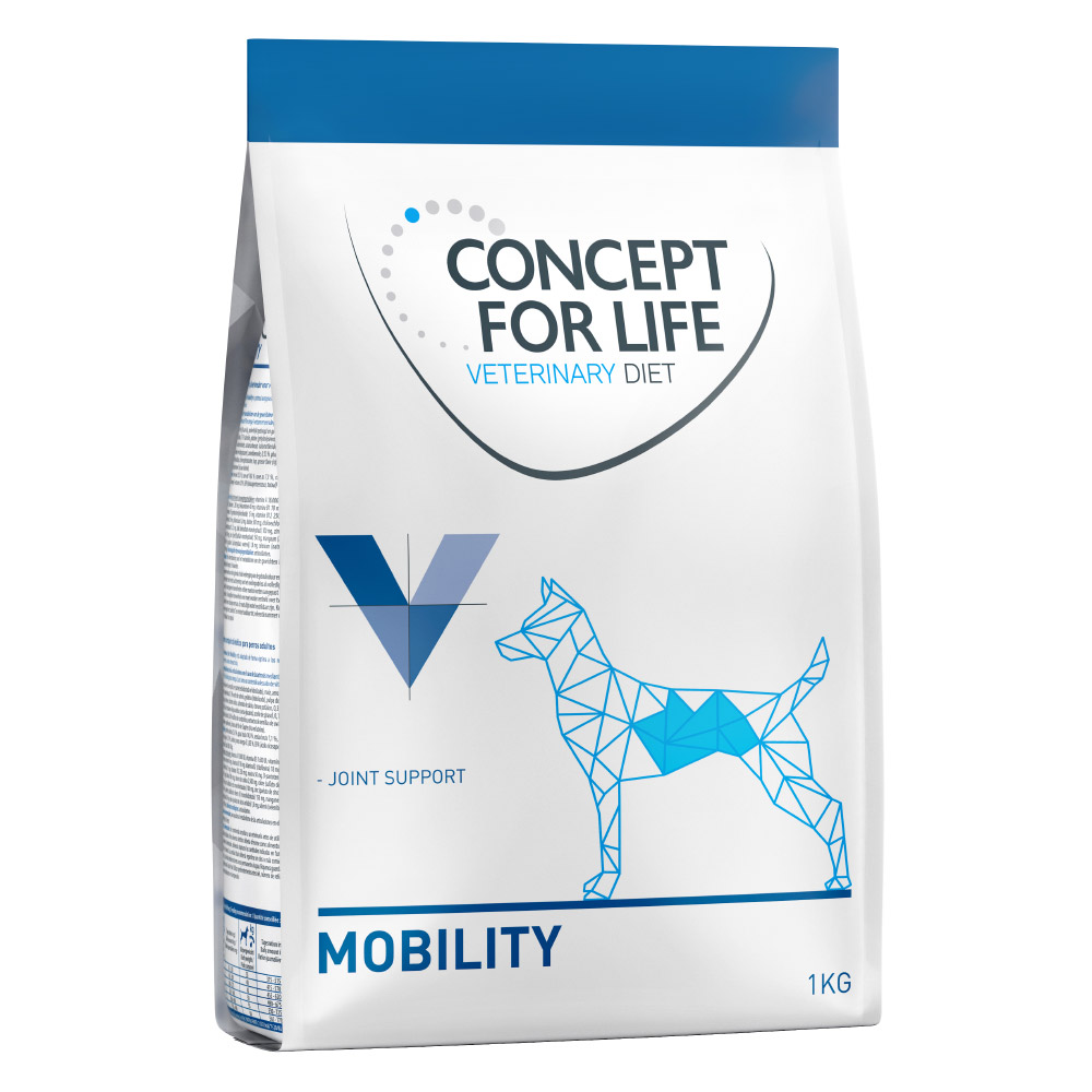 foto del prodotto concept for life veterinary diet mobility crocchette per cane - 1 kg