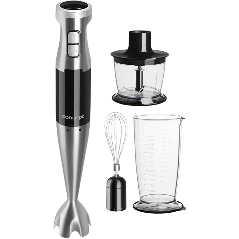 foto del prodotto concept frullatore a immersione, 1000 w, nero acciaio inox tm4900