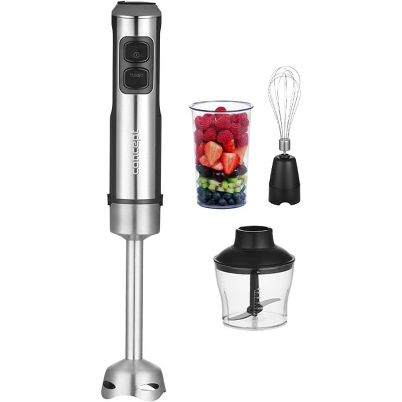foto del prodotto concept frullatore a immersione, 1500 w, acciaio inox nero tm5520