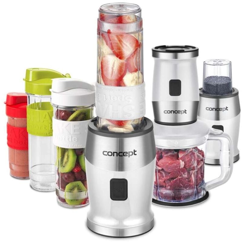 foto del prodotto concept frullatore fresh nutri, con accessori, bianco sm3391