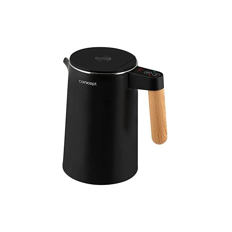 foto del prodotto concept hausger te rk3301 bollitore acciaio inox, 1,5 l , colore nero