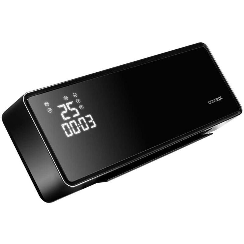 foto del prodotto concept riscaldatore a parete, 2000 w, nero qh4001