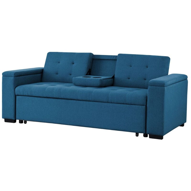 foto del prodotto concept usine canap convertible relax 3 places tissu noho