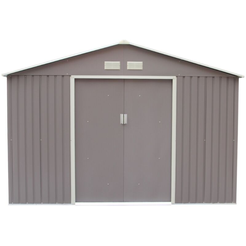 foto del prodotto concept usine casetta da giardino 10,85 m in acciaio anticorrosione grigio sancy