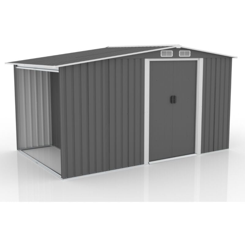 foto del prodotto concept usine casetta da giardino 6.87m2 con legnaia vosges