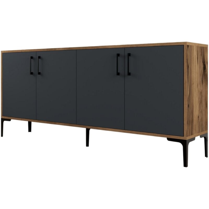 foto del prodotto concept usine credenza in stile industriale 160 cm arkel