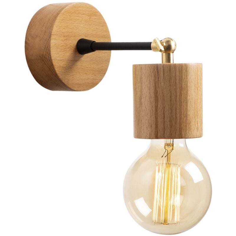 foto del prodotto concept usine lampada da parete di design in legno sonia