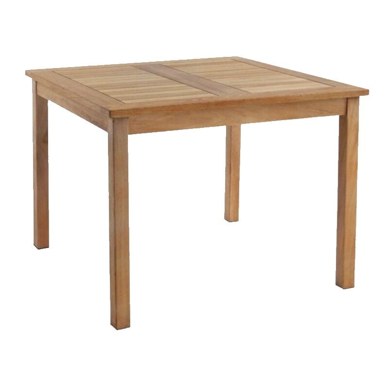 foto del prodotto concept usine tavolo da giardino quadrato in teak karra