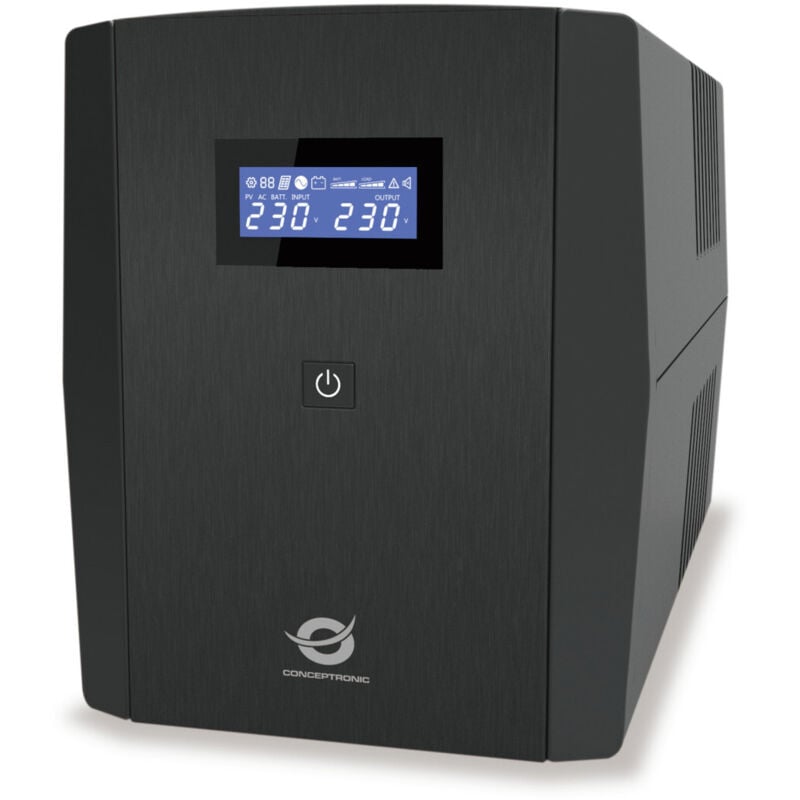 foto del prodotto conceptronic gruppo di continuità ups 2200va 1320w 5 prese nero linea interattiva