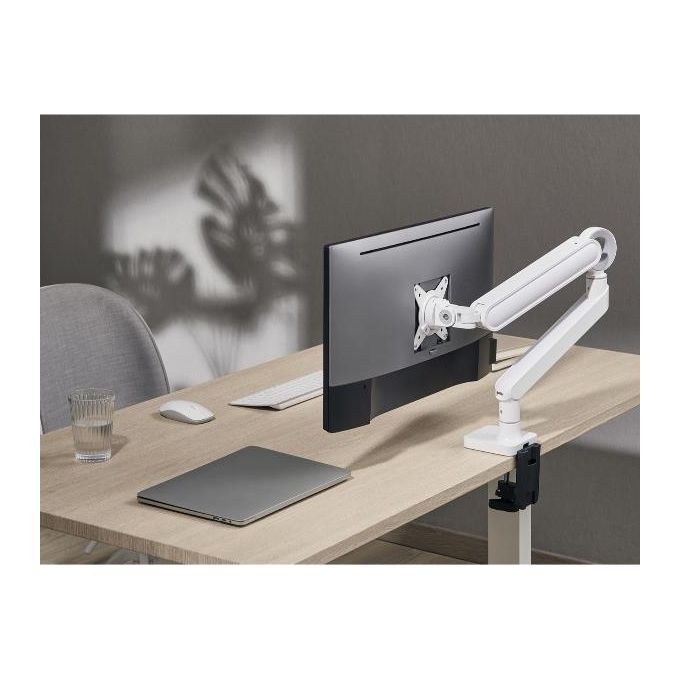 foto del prodotto conceptronic supporto da tavolo per monitor a schermo piatto 35'' bianco scrivania