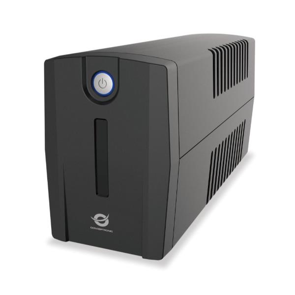 foto del prodotto conceptronic zeus07es gruppo di continuit ups a linea interattiva 1 kva 600 w 2 presa e ac
