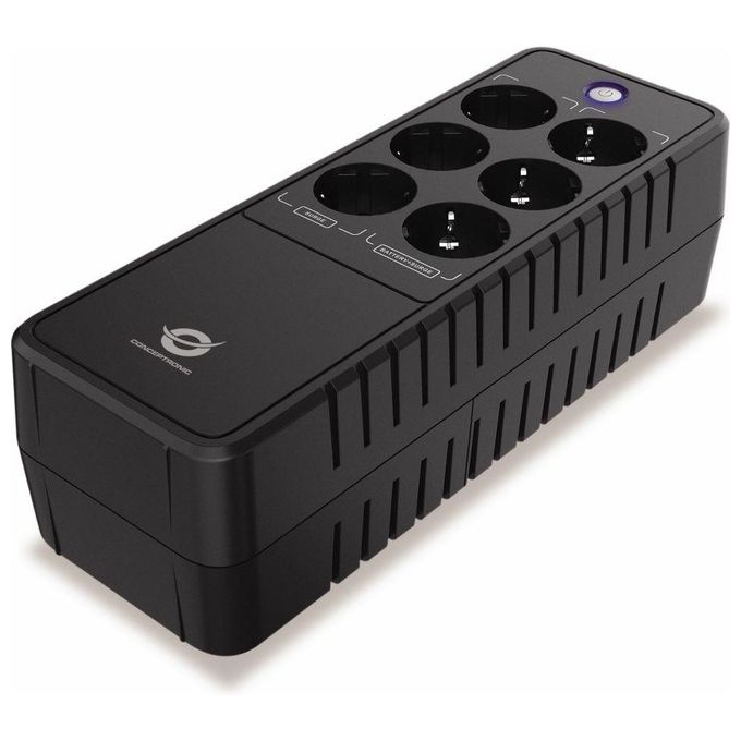foto del prodotto conceptronic zeus09e gruppo di continuit ups standby offline 0,85 kva 490 w 6 presa e ac
