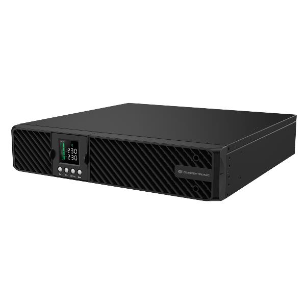 foto del prodotto conceptronic zeus51e2k gruppo di continuit ups doppia conversione online 2 kva 2000 w 8 presa e ac