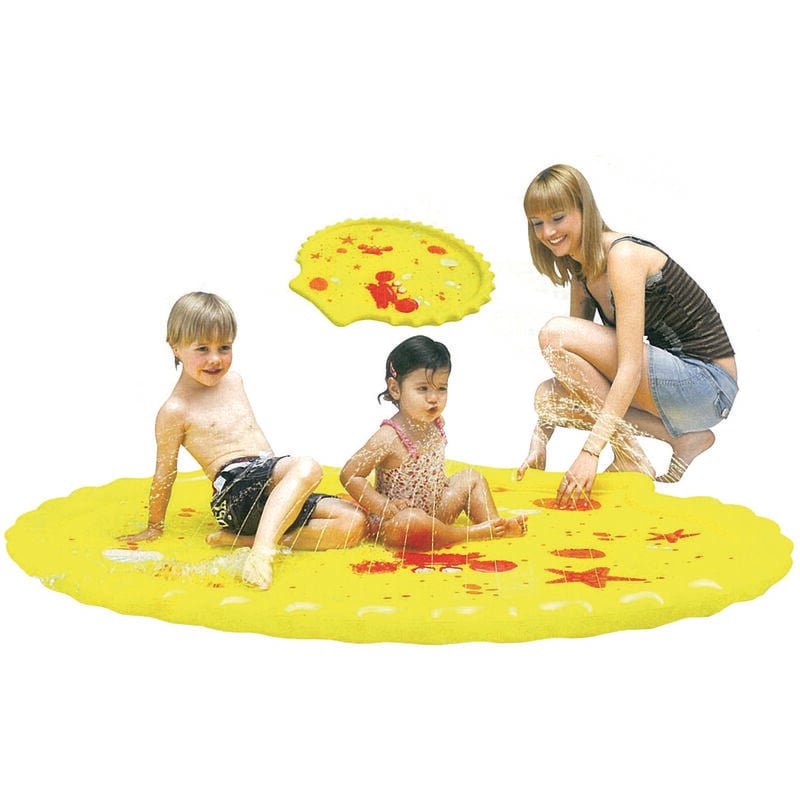 foto del prodotto conchiglia gonfiabile spruzza acqua cm.200x158