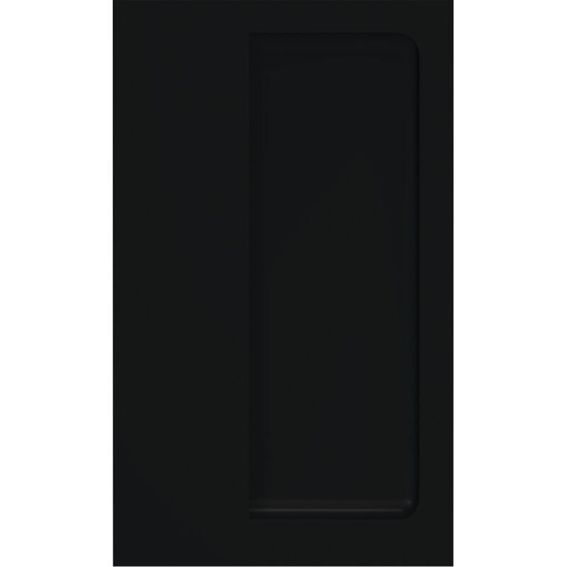 foto del prodotto conchiglia per porta scorrevole 539b pa 90 nero profondo rettangolare ts da 19mm per hlt