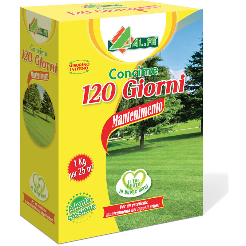 foto del prodotto concime 120 giorni mantenimento in scatola kg 1 al.fe