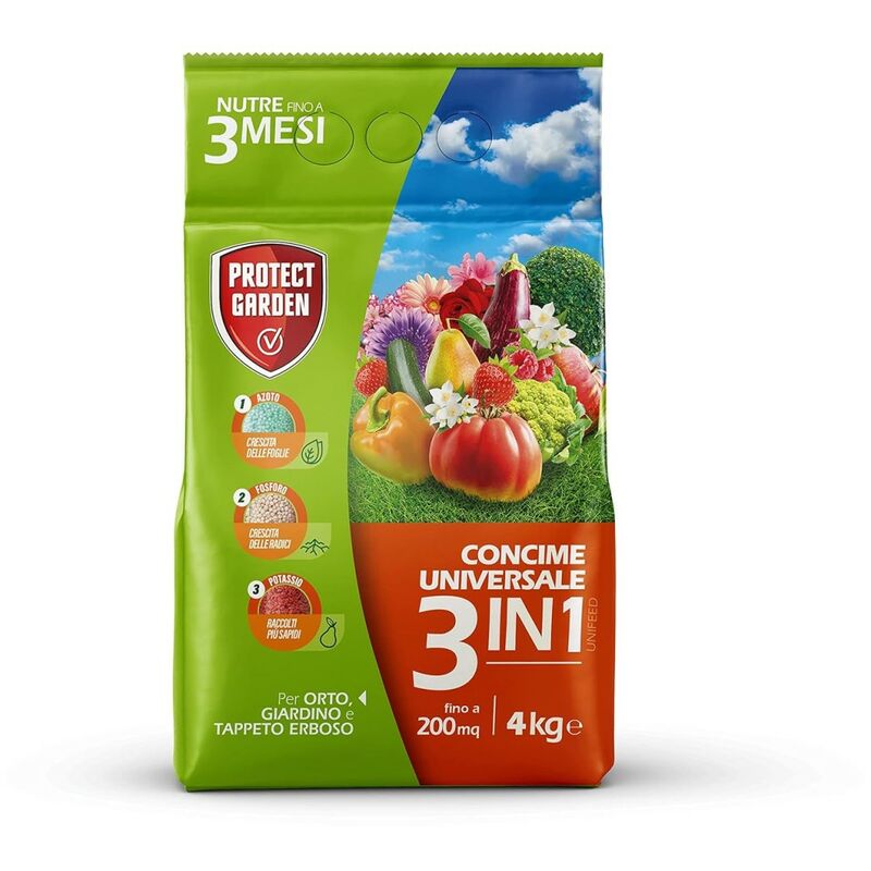 foto del prodotto concime 3in1 4kg protect garden