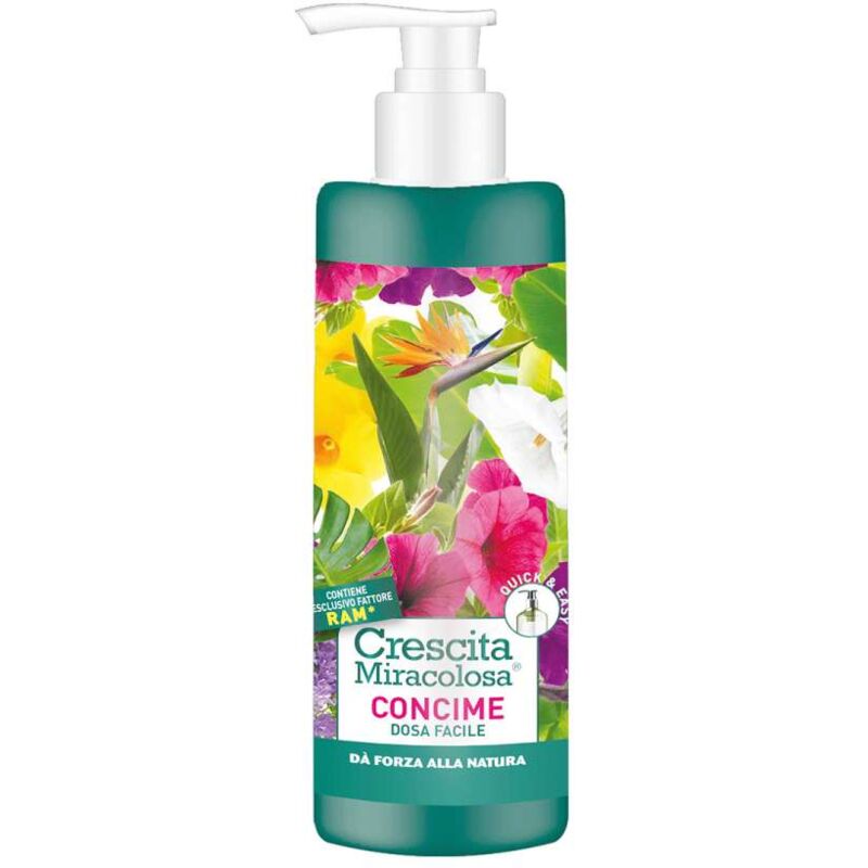 foto del prodotto concime crescita miracolosa dosa facile 500 ml