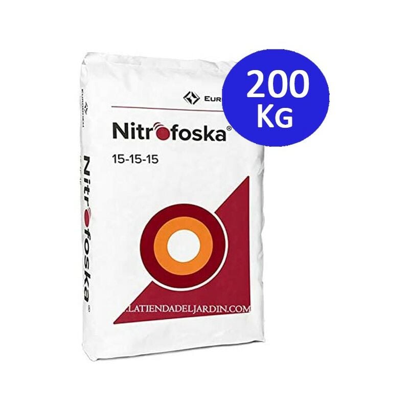 foto del prodotto concime fertilizzante tripla 15 da 200 kg 15 azoto, 15 fosforo, 15 potassio, 5 zolfo per tutte le colture