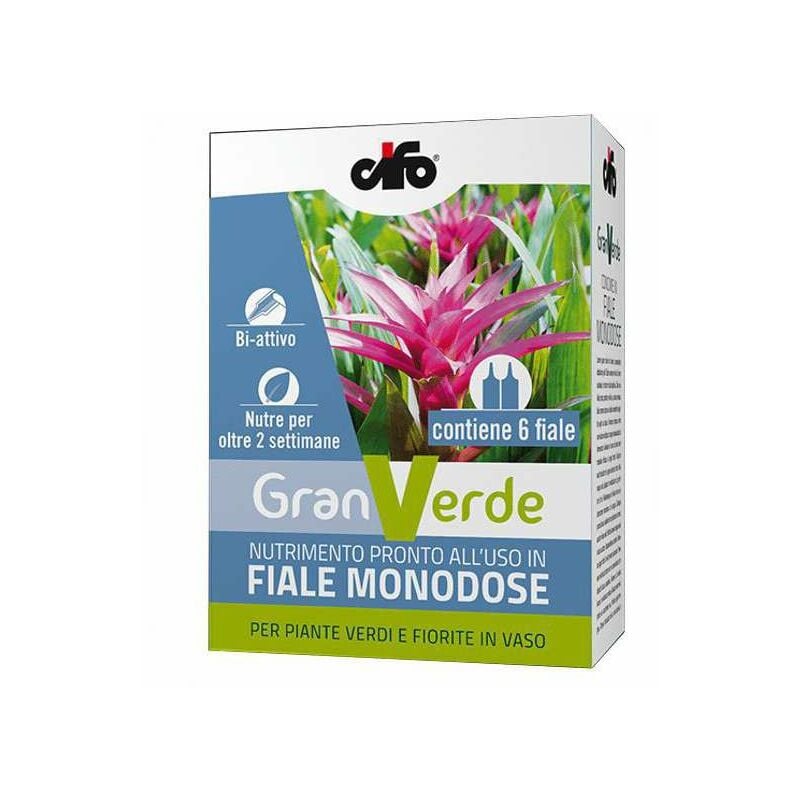 foto del prodotto concime goccia goccia piante verdi ml 40 pz 6 cifo
