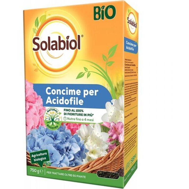 foto del prodotto concime granulare acidofile biologico 750gr solabiol