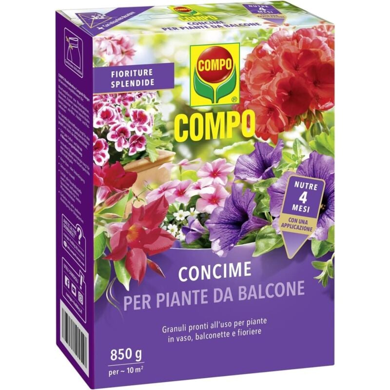 foto del prodotto concime granulare per balconi 850gr compo